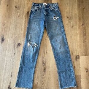 Zara straight leg jeans